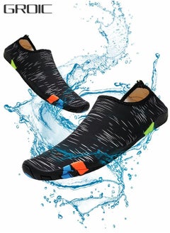 Buy Beach Shoes Water Shoes,Swimming & Water Games Shoe,Barefoot Beach Pool Shoes Quick-Dry Aqua Yoga Socks,Slip-on Water Sport Shoes in UAE