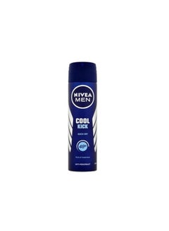 Buy NIVEA MEN Deodorant Spray for Men, Cool Kick Fresh Scent, 150ml in UAE