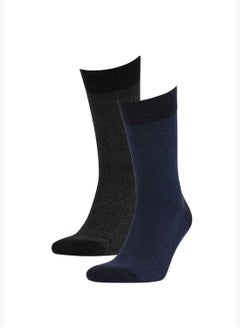 Buy 2 Pack Basic Long Socks in UAE