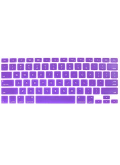 اشتري Ntech English Language Silicone Keyboard Cover for A1466 A1369 MacBook Pro 13/15/17in A1278/A1425/A1502/A1286/A1398 US Layout في الامارات