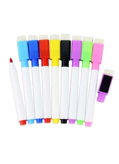 Buy 8 pcs Colour magnetic white board marker pen screen writer pen dry Wipe Markers for Kids weekly planner dry erase marker pen in UAE