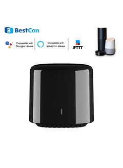 Buy BroadLink BestCon RM4C Mini IR Black Bean Universal WIFI Remote Controller Infrared Receiver App Control Timer Compatible with Alexa Voice Control in UAE