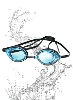Buy Swim Goggles Wide Clear Vision Swimming Goggles for adults Men Women,UV Protection Anti-Fog Leak-Proof Swimming Goggles with Adjustable Strap Wide Vision,Comfortable Fashion in Saudi Arabia