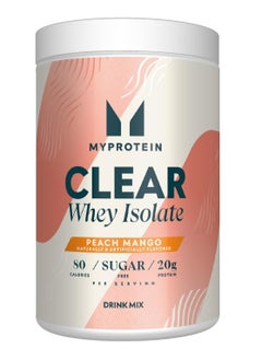 Buy Clear Whey Isolate Peach Mango Flavored 478 G in Saudi Arabia