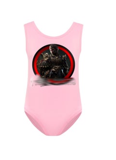 Buy Black Myth Goku Girls' One Piece Swimsuit And Cap Set in UAE