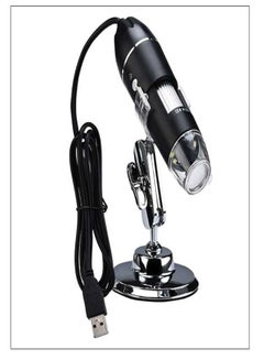 Buy 1000X Portable Digital USB Microscope, Wireless Digital Microscope Detecting Mini Camera with 8 LED White Light Magnifier Endoscope with Stand Compatible with Smart Phones & Windows in UAE