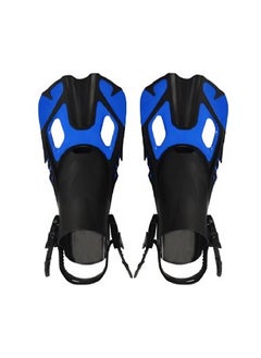 Buy Diving Fins, Open Heel Diving Fins - Professional Swim Flippers Outdoor Sports Snorkeling Equipment Suitable for Adults Kids in Saudi Arabia