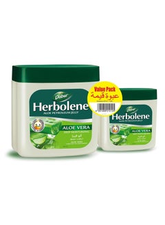 Buy Pack of 2 Herbolene Petroleum Jelly - 425 ml + 115 ml in Saudi Arabia