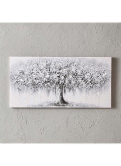 اشتري Walmer 3D Tree Printing 40% Hand Painting Unframed Wall Art 120 x 60 x 3 cm في الامارات