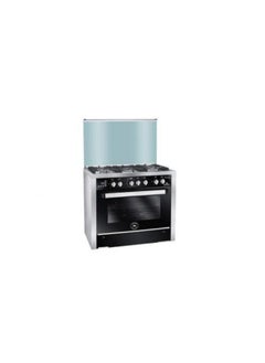 اشتري ICook Pro Smart  Cooker, 5 Burners, 60x90 Cm - Silver Black في مصر