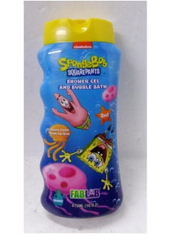 Buy Spongebob Bubble Bath and Shower Gel 475ml in Saudi Arabia