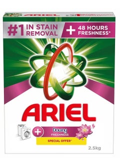 Buy Ariel Automatic Downy Fresh Laundry Detergent Powder 2.5kg special offer in UAE