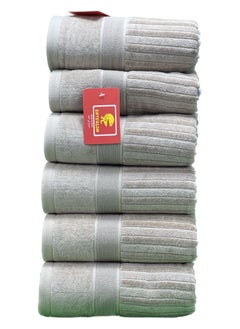 اشتري Interlon 100% cotton towels, set of 6 pieces في السعودية