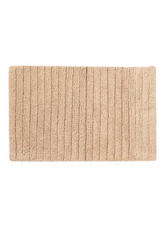 Buy Cotton Corded Stripe Design Anti Skid Bath Mat Assorted Color 50 x 80cm CN BM50X80ST in Saudi Arabia