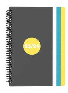 اشتري Collins Delta Academic 2023-24 A5 Week To View Mid Year Diary Planner School College or University Term Journal August 2023 to August 2024 Yellow في الامارات