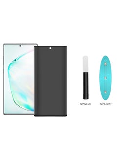 Buy Privacy Screen Protector, Anti-Spy Tempered Glass Film Screen Protector for Samsung Galaxy Note 10 Plus Anti Spy Easy Installation 3D Full Coverage in Egypt
