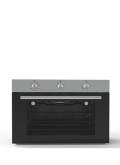 Buy Kumtel Built-in Electric Oven, 90cm, 8 Functions, Steel, Made in Turkey - A9-SF3(MT)-S in Saudi Arabia