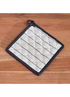 Buy Noir Stripe Pot Holder 20 x 20 cm in UAE