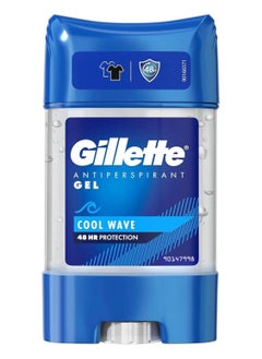 Buy Gillette Cool Wave Deodorant Gel Stick 70 ml for Men. in Saudi Arabia