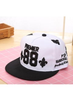 Buy New Harajuku Cashew Flower Letter Hip Hop Hat in UAE