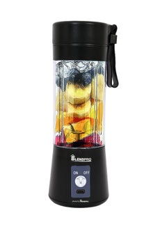 Buy Home Pro Blendpro Portable Blender with Six Leaf Blade High Power 380ml Black in UAE