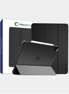 Buy iPad Case 2018/2020/2021 12.9 inch Shockproof Curved Edges apple case Anti Scratch protective case BLACK in Saudi Arabia