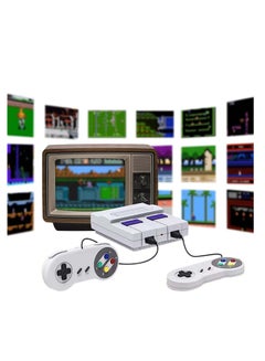 Buy Classic Retro Game Console, 8-bit AV Output Video Game Built-in 400 Games with 2 Classic Controllers, Plug and Play TV Games for Kids and Adults-AV Output in UAE