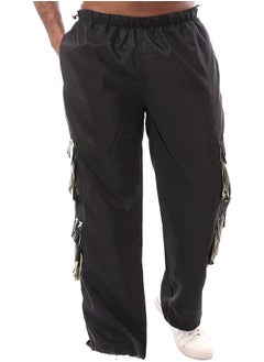 Buy Black Waterproof Cargo Pants with Camouflage Pockets in Egypt