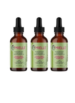 Buy Millie/Rosemary Peppermint/Scalp and Hair Strengthening Oil/Healthy Hair Growth/2 oz (59 ml). Pack 1, from Mel Organics in Saudi Arabia