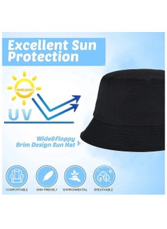 Buy Foldable sun cotton unisex bucket travel hat in Egypt