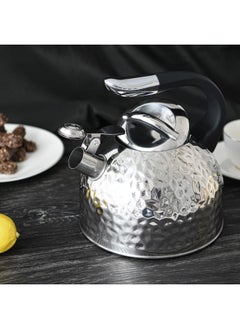 Buy Fissman Whistling Kettle - Anita - Stainless Steel - 2.5 L in UAE