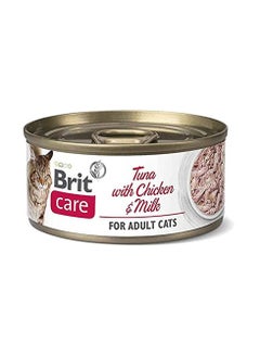 Buy Brit Care Cat Tuna with Chicken and Milk 70g in Saudi Arabia