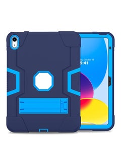 اشتري Kids Case for iPad 10th Generation 10.9 inch 2022, Slim Heavy Duty Shockproof Rugged Protective Cover with Built-in Stand for 10.9'' iPad 10th Gen في السعودية