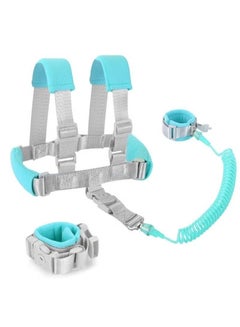 Buy Children's loss prevention belt with backpack strap and child safety belt wrist loop in UAE