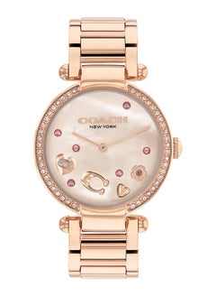 Buy Women's Analog Round Shape Stainless Steel Wrist Watch 14504266 - 34 Mm in UAE