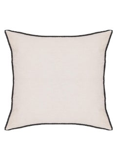 Buy Linah Premium Quality Cushion with Removable Cover Beige 45 x 45 cm 194315D in Saudi Arabia