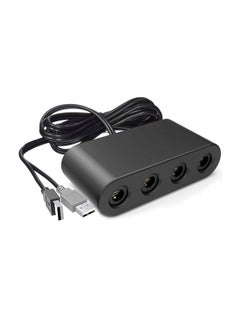 Buy Gamecube Controller Adapter for Nintendo Switch/WII U/PC, Controller Adapter for Gamecube Controller Adapter Turbo Feature Gamecube Adapter and Vibration Features with 180cm Long Cable in UAE