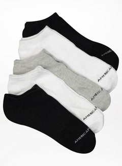Buy AEO Low Cut Socks 5-Pack in Saudi Arabia