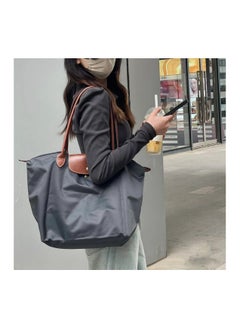 Buy Longchamp One shoulder dumpling bag embroidered girl bag mummy bag shopping bag bag lady handbag in UAE