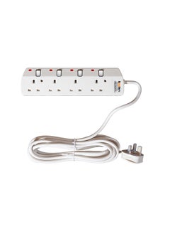 اشتري Koolen 4 Ways Power Extension Sockets 3 m White في السعودية