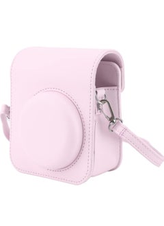 Buy Mini Camera Protective Case Compatible with Fujifilm Instax Mini 12, Instant Camera Case with Adjustable Shoulder Strap, Cute Solid Color Camera Case Compatible with Instax Mini 12 Camera in Saudi Arabia