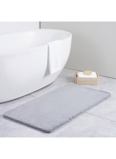 Buy Elegance Memory Foam Bathmat 60x120cm - Grey in UAE