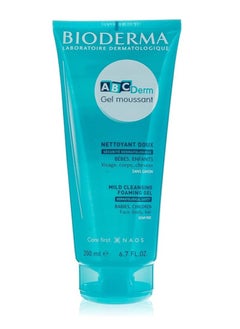 Buy ABCDerm Moussant Ultra-Gentle Soap-Free Baby Cleansing Gel 200ml in UAE