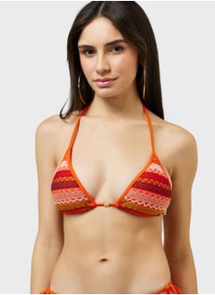 Buy Strap Detail Swim Top in UAE