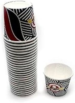 Buy Disposable Paper Cup For Hot Drinks - 100 Pcs / 4 Oz/Espresso/Carton Cups in Egypt