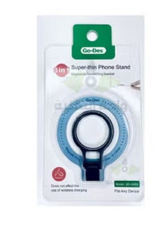 Buy GO-DES SUPER-THIN PHONE STAND BLUE in Saudi Arabia