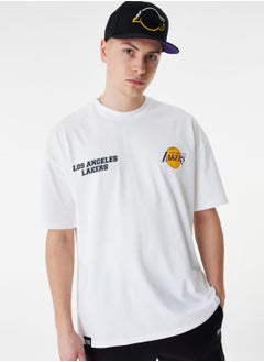 اشتري Los Angeles Lakers Graphic Oversized T-Shirt في الامارات