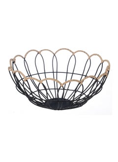 Buy Modern Wire Intricate Design Candle Holder Basket in UAE