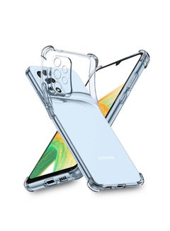 Buy TPU Bumper Corner Case Cover For Samsung Galaxy A33 5G 6.4 Inch Clear in UAE