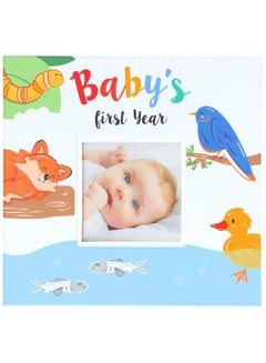 اشتري Baby Memory Book Baby Journal ; First Year Photo Album ; Up To The First 5 Years ; Perfect For Boys And Girls ; Achievements Memories Milestones ; Baby Shower Present في السعودية